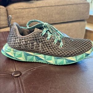 NOBULL Black and Teal Sneakers